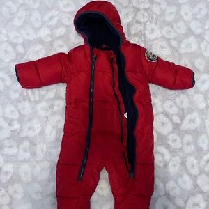 Free Country Baby Boy Red Snow Suit